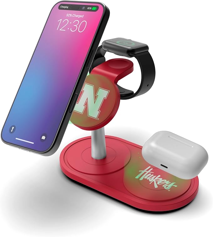 SOAR Collegiate 3-in-1 Wireless Charging Station