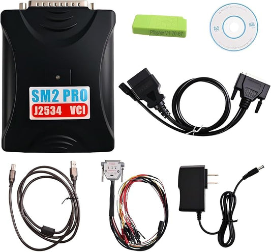 SM2 PRO J2534 V2.21.22 ECU Programmer 67 in 1 OBD2 Diagnostic Tool | ECU Programmer J2534 Protocol Read / Write ECU 67 in 1 Full Engineer with Bench Mode