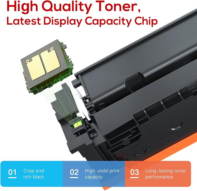 067H 067 Black Toner Cartridge Set Compatible for Canon 067H 067 Toner High Capacity Works for Color ImageClass MF656Cdw LBP632Cdw MF654Cdw MF653Cdw LBP633Cdw MF650C LBP630C Printer (2 Pack)