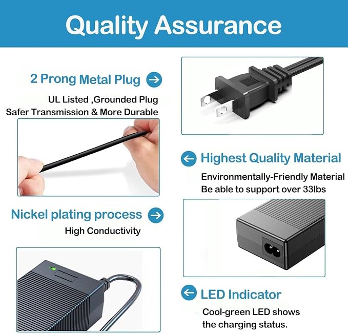 WD EX4 EX4100 Power Adapter DA-90C19 19V Charger Compatible with WD-My-Cloud Pro Series PR4100 / My Cloud Expert Series EX4100 56TB 32TB 24TB 0TB 40TB DNS-343 4-Bay Storage Enclosure NAS Power Supply