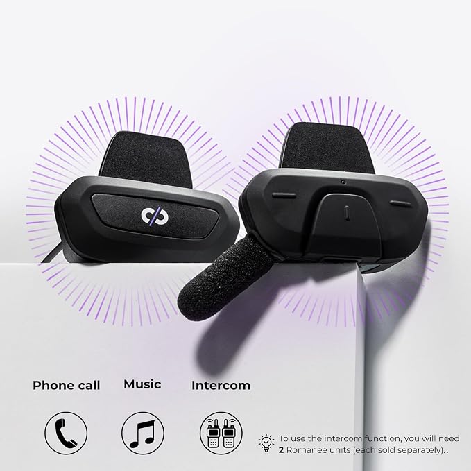 Roamee - Bluetooth Hands-Free Kit for Bikers