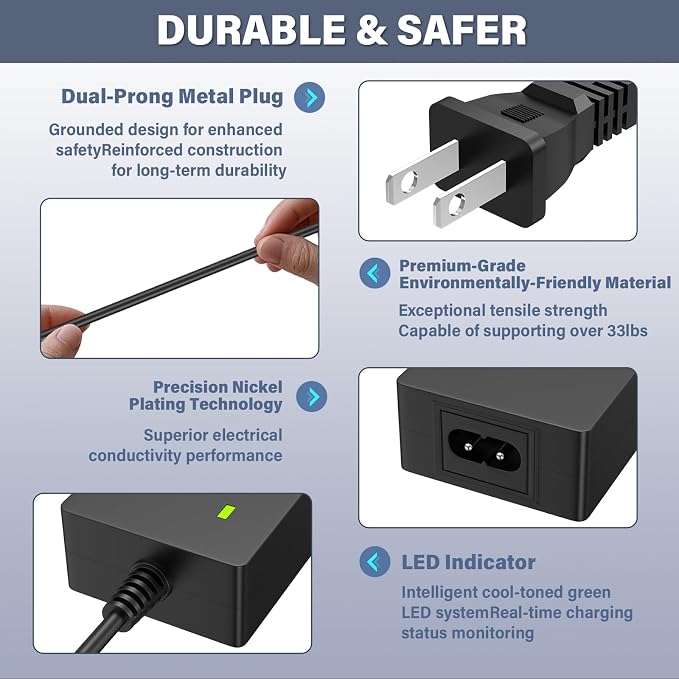 19V 6.3A 5A 4A 3A 120W Charger with 10 DC Jacks Power Cord,PERFEIDY DC in Adapter 19Volt 5.5A 4.5A 3.5A 2.5A 1.5A 1A 0.5A 6300mA 6000mA 5000mA 4000mA 1000mA Power Supply