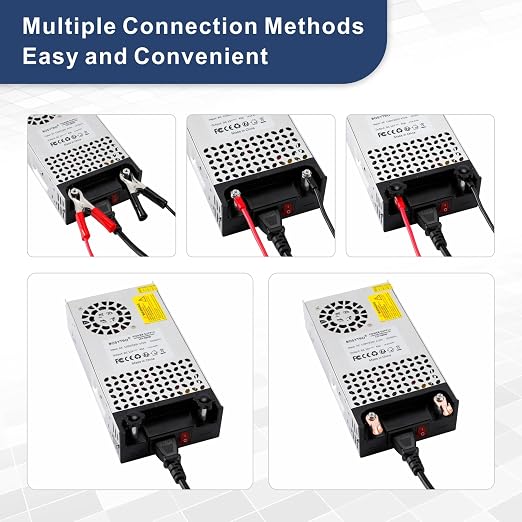 12V DC Power Supply 600W AC to DC Converter SMPS 50A 12V Switching Power Supply Transformer for 3D Printer, RV, Led Strip, Motor Pump, CCTV, Electronic Instruments, Lab Computer