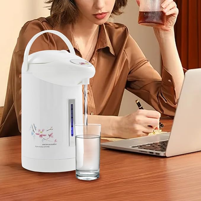 Tabletop Electric Hot Water Urn Pot Dispenser 3L (101 Oz), with 3 Water Dispensing Ways, Safety Lock, Instant Auto Boiler and Warmer, for Tea & Coffee