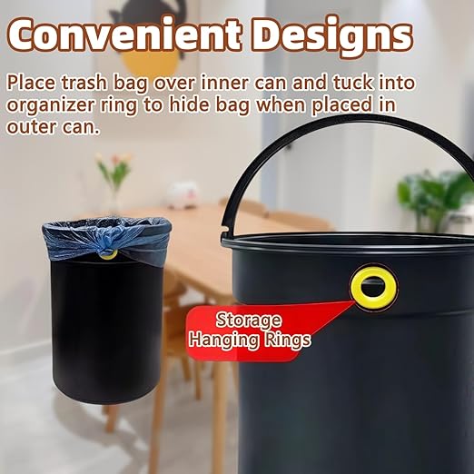Garbage Can with Lid, Intelligent Sensor Opening and Closing, Small Garbage Can for Living Room, Bedroom, Kitchen and Bathroom (2, White)