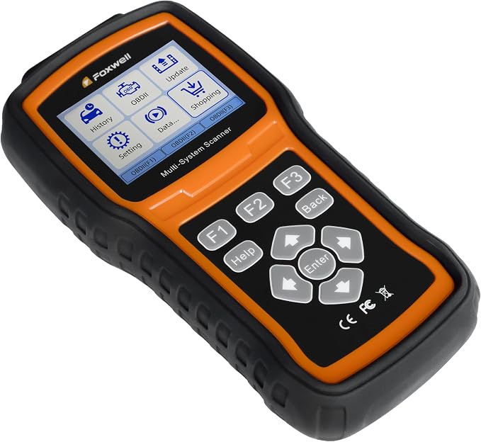 FOXWELL NT530 for Porsche - All Systems, All Maintenance Service - Bidirectional Diagnostic Scan Tool OBD2 Scanner Automotive Code Reader ABS Bleed SRS Airbag SAS TPMS TPS EPB Oil Reset CKP