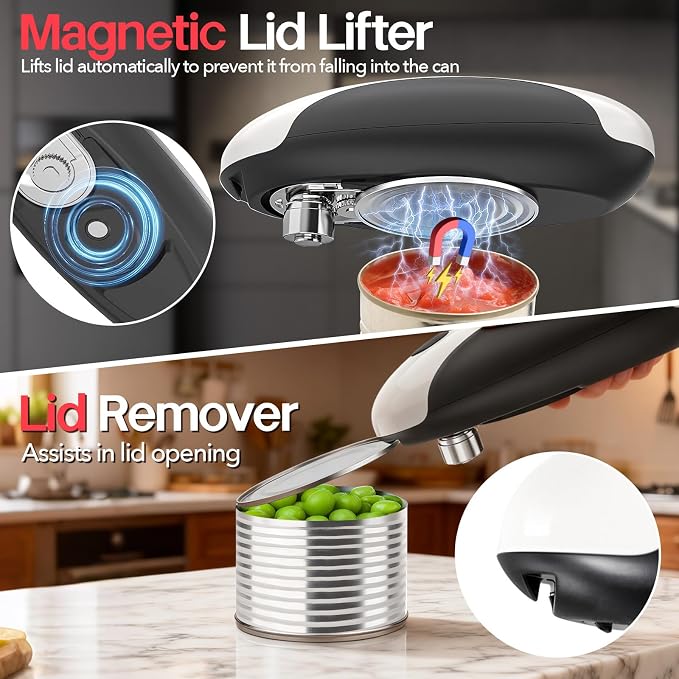 YARRAMATE Electric Can Opener and Beeswax Bread Bags