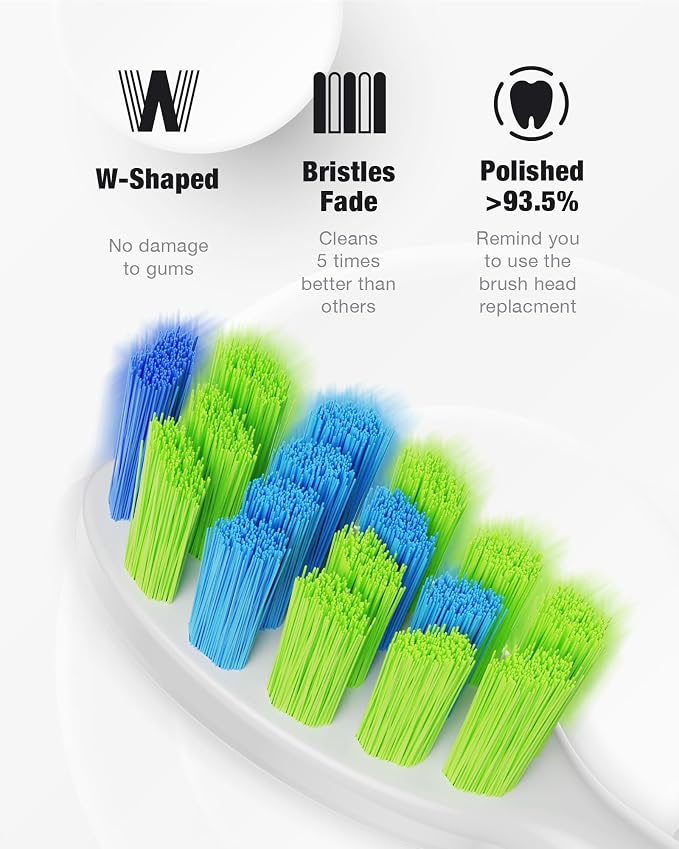 7AM2M Rechargeable Sonic Electric Toothbrush AM100 Pack