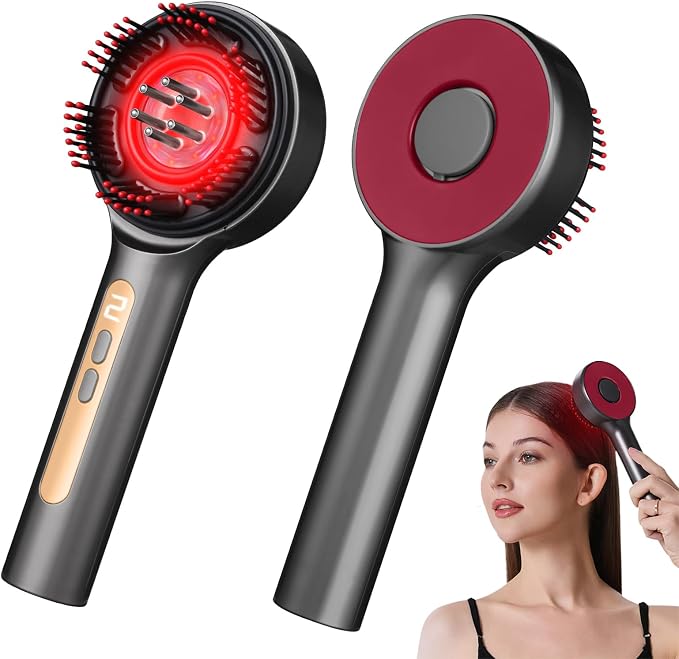 Electric Scalp Massager Comb | IPX7 Waterproof, Scalp Brush