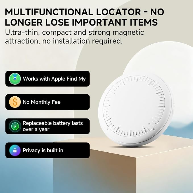 Mini GPS Tracker for Vehicles No Monthly Fee,GPS Car Tracker,Hidden Car Tracker with Magnetic Case,Real Time Car GPS Tracker Compatible with iOS & Android (Black,2PCS)