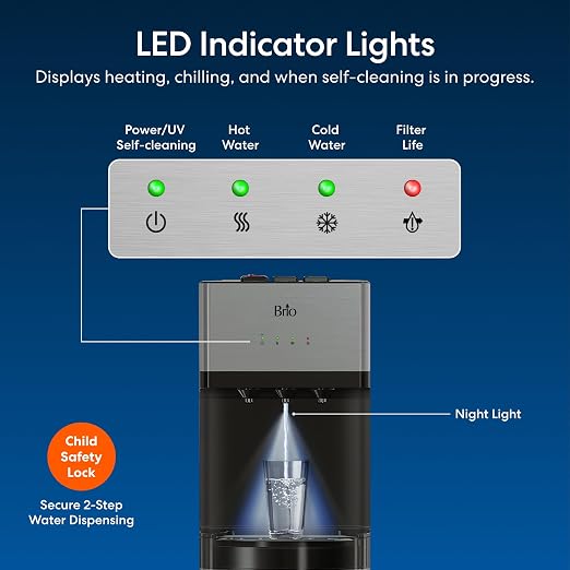 Brio 500 Series Bottle-Less Water Cooler Water Dispenser
