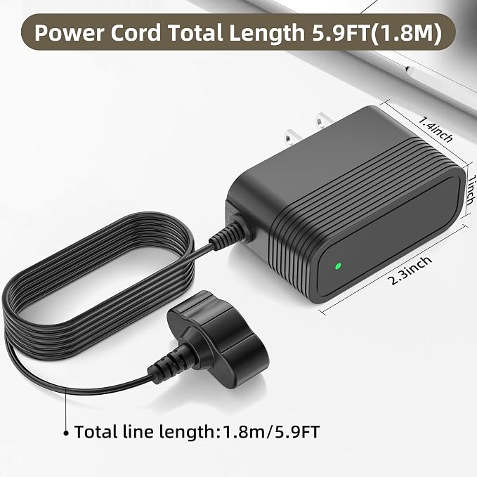 9.4V Charger for Enhulk Pool Vacuum Compatible with Enhulk PC40 Pool Vacuum Cleaner Charger