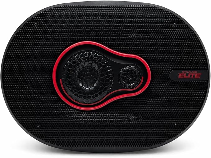 Warzone WZ-E693 6x9 Coaxial Car Speakers - 950W Max Power, 4 Ohm, Full Range Audio, PEI Dome Tweeter, Shallow Mount Design - Perfect for OEM Replacement
