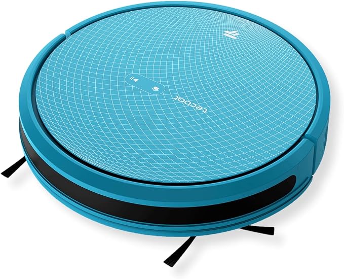 Tecbot S1 PRO Robotic Vacuum/Mopping Cleaner, Blue; 14.4V; 25W; 0.6 L Dust Box Capacity; 0.45 L Water Tank; 3000Pa Suction; App Control; Dual Anti-Collision System; Gyroscope Navigation