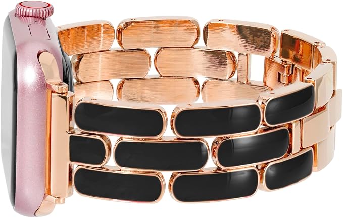 Anne Klein Fashion Bracelet for Apple Watch, Secure, Adjustable, Apple Watch Replacement Band, Fits Most Wrists