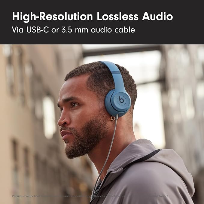 Beats Solo4 with AppleCare+ for Headphones (2 Years) - Slate Blue