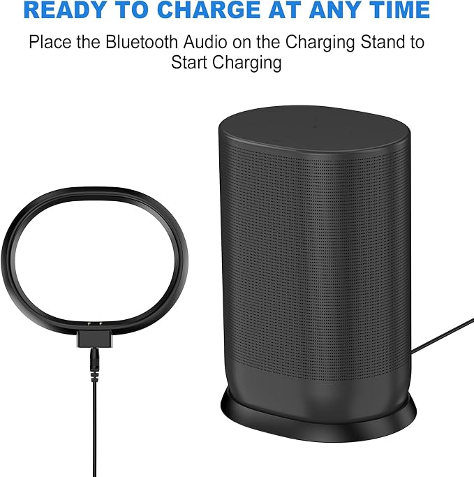 Charging Base Replacement Charger for Sonos Move Gen 2nd and 1st with 45W Adapter(Black)
