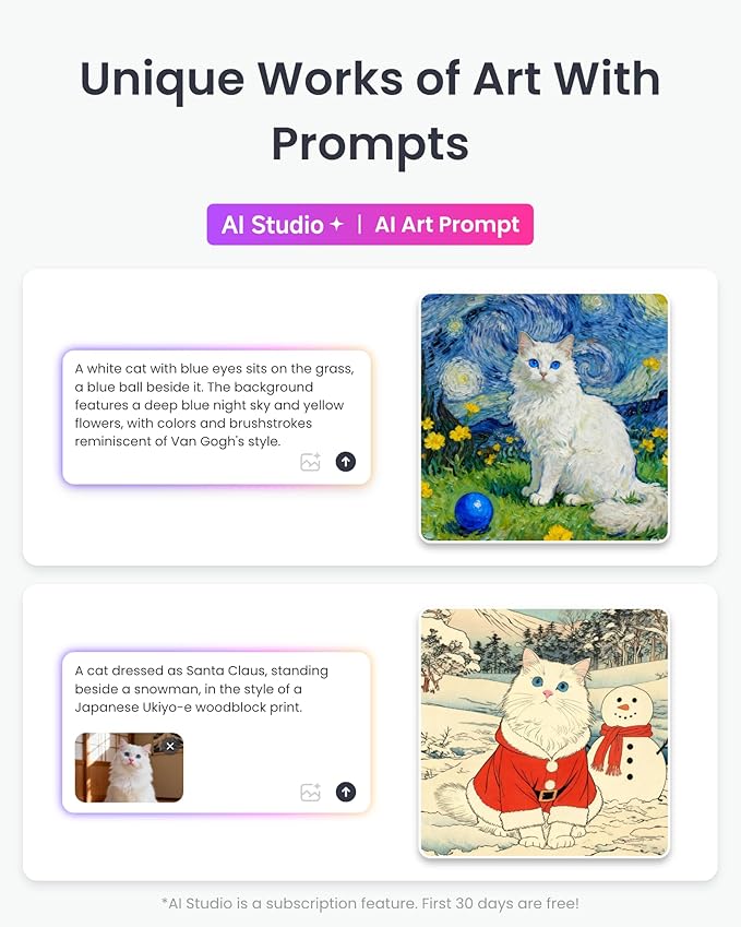 SwitchBot AI Art Frame 13.3'', Electronic Ink Picture Frame, Wireless Digital Photo Frame, Long Battery Life, Alexa Compatible, Wall Decoration, Home Décor, AI-Generated Art, Gift for Art Lovers
