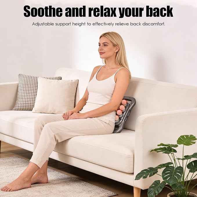 2026 16 Head Massage Gun Deep Tissue – Multi Head Massage Gun, 2600mAh Electric Percussion Massager with 9 Modes & Levels, Portable Massager for Legs, Waist, Back, Neck & Muscles