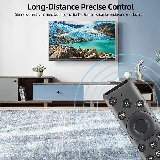 for Samsung-Smart-TV-Remote-Replacement, Universal Remote for All Samsung LCD LED QLED Frame Crystal Smart TVs