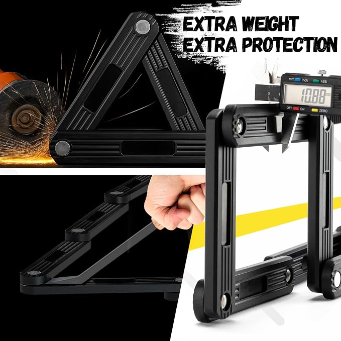 ROCKBROS Folding Design Bike Lock – Heavy-Duty 3.3 lbs Portable Key Lock with Anti-Theft Alloy Steel, Waterproof & Rustproof for Bicycle, E-Bike, Scooter, Motorcycle