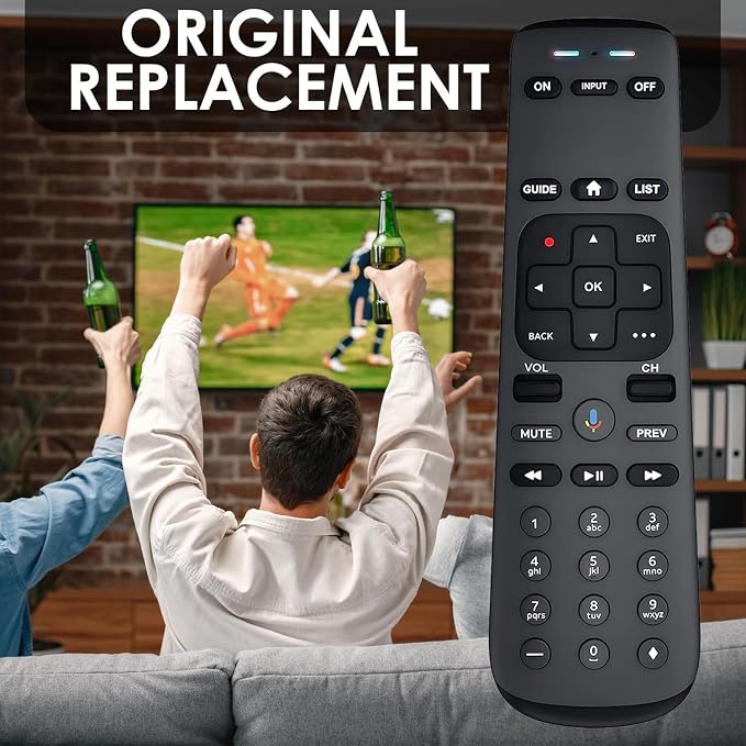 Buck AT&T Now DirecTV Stream RC82V IR/RF Universal Gemini Voice Remote Control – DirecTV Remote Control Replacement for Gemini Air, C71KW-200 & C71KW-400 Osprey Receiver Set-Top Boxes (2nd Gen)