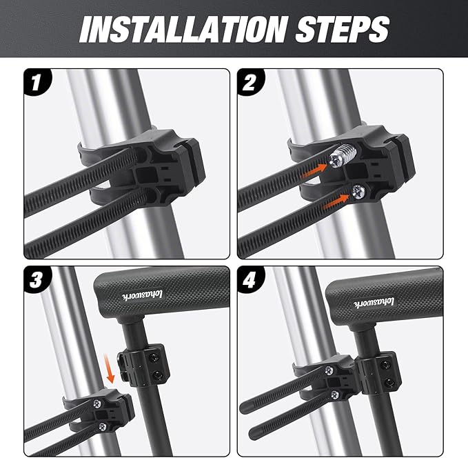 Bike Lock, Heavy Duty Anti Theft Bicycle Lock, U Lock with 6Ft Steel Cable, Locks with 3 Key & Mounting Bracket for Electric Bike Scooter Motorcycle Door Gate
