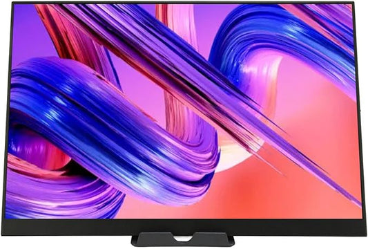 16 Inch Portable Monitor, 2.5K 2560x1600 16:10 144HZ Dual Speakers Second External Monitor for Laptop, Monitor with Type C 3.5mm Mini, Volume Adjustment & Menu Settings