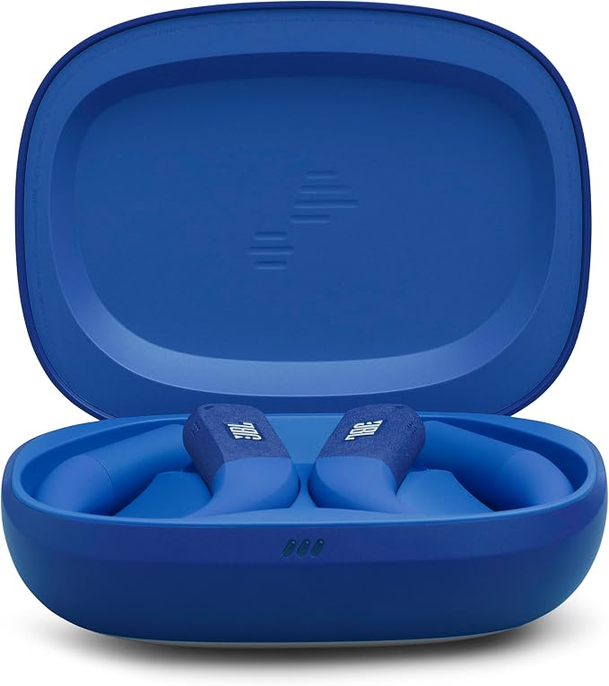 JBL Endurance Peak 4 - True Wireless Noise Cancelling Sport Earbuds, Up to 48Hrs Total Playback, Water & dust Proof (IP68), Secure fit with TwistLock™ Design, & 6 mics for Perfect Calls (Blue)