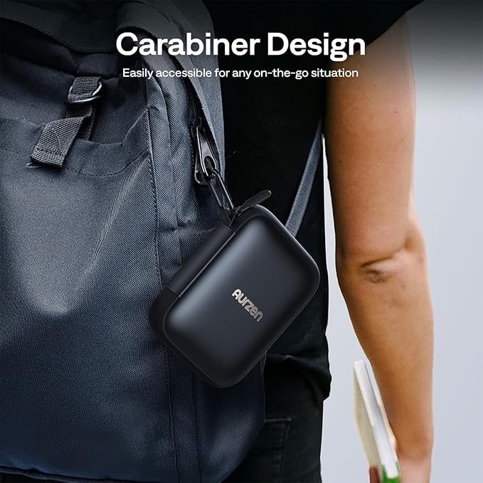 Aurzen CasePlay Carrying Case and Magnetic Suction Mount for ZIP Projector