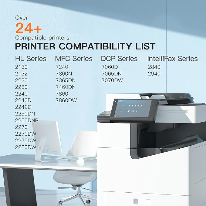 E-Z Ink Pro TN450 Comaptible Toner Cartridge Replacement for Brother TN-450 TN420 TN-420 Black to use with HL-2270DW HL-2280DW HL-2230 HL2240 MFC-7360N MFC-7860DW DCP-7065DN (2 Pack)