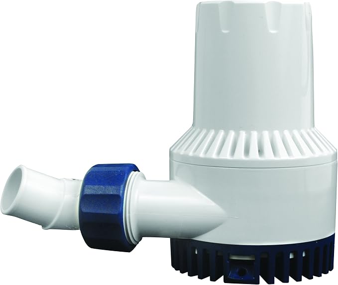 Attwood 4730-4 Heavy Duty 1,700 GPH Fully Submersible Boat Livewell/Baitwell Bilge Pump