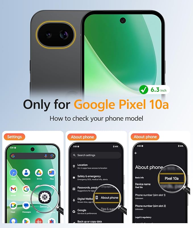 FNTCASE for Google Pixel 10a Case: [Compatible with Magsafe] Translucent Matte Cases with [Screen Protector] Military Grade Shockproof Protective Magnetic Phone Cover for Pixel 10A - Green