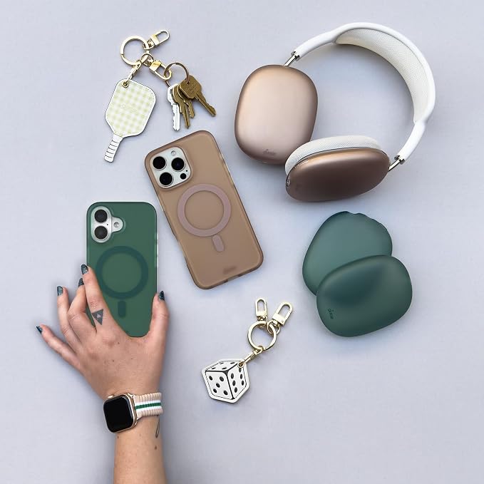 Sonix Protective Case for AirPods Max 2 & 1 | Headphones Cover | Frosted Matte Mauve Coffee