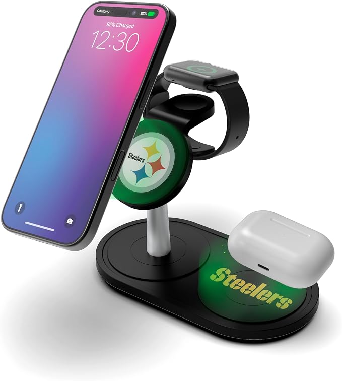 SOAR NFL 3-in-1 Wireless Charging Station