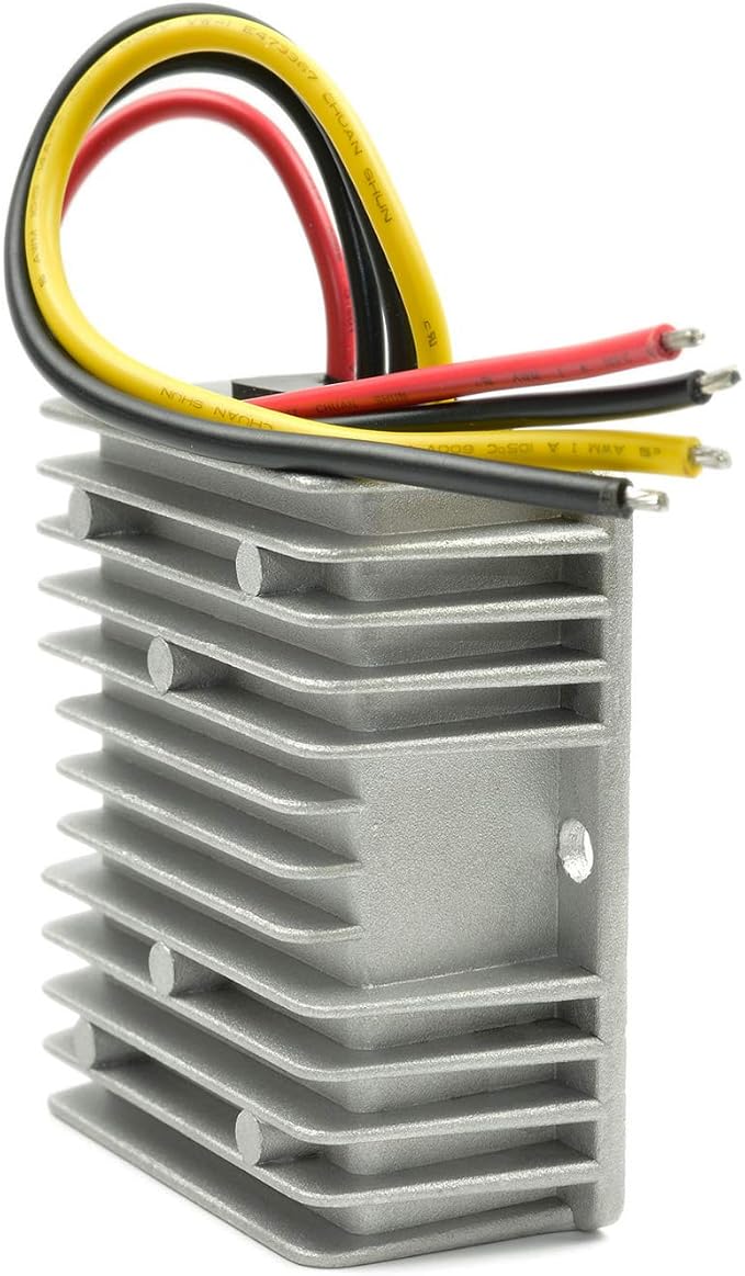 DC Boost Converter, 12V to 24V 10A 240W Voltage Booster, DC Power Supply Module, Waterproof - for Car, Truck, Boat, Electric Bike