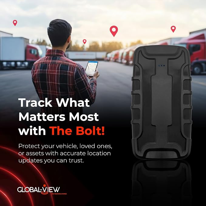 Hidden Magnetic GPS Tracker (USA Tech) – Up to 6-Month Battery, Real-Time Tracking, Geofence & Speed Alerts, Subscription Required