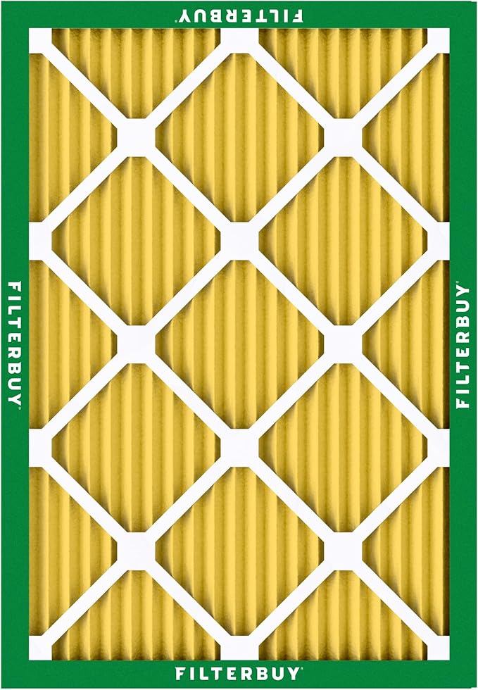 Filterbuy 21.5x23.5x1 Air Filter MERV 11 Superior Pet & Allergy Defense (3-Pack), Electrostatic Pleated HVAC AC Furnace Filters Replacement for Bryant and Carrier (Actual Size: 21.50 x 23.50 x 0.75)
