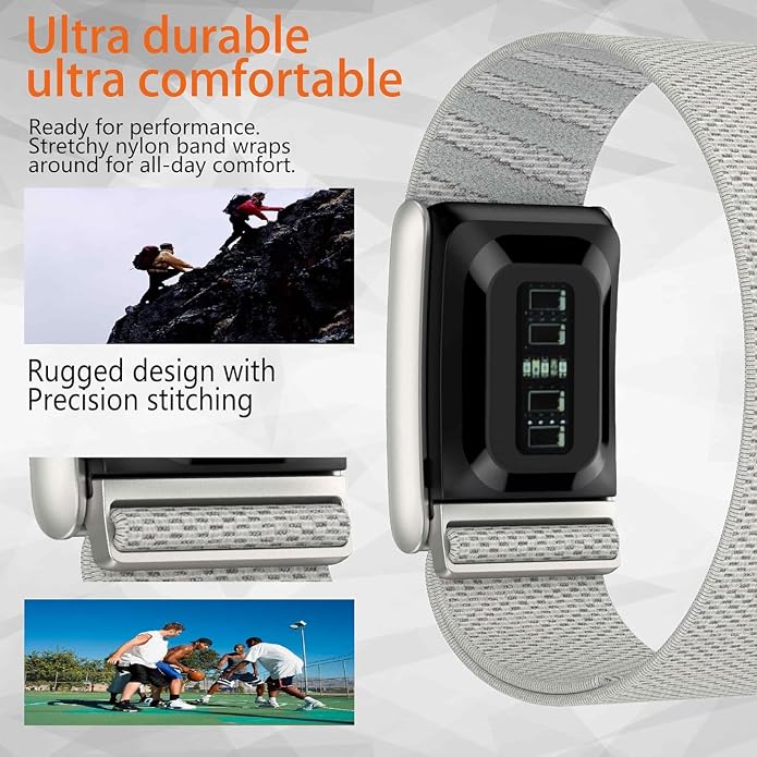 DADO Nylon Soft Band Compatible with WHOOP 5.0, One, Peak, and Life | Adjustable, Durable & Secure Fit Strap | NOT for Gen 4