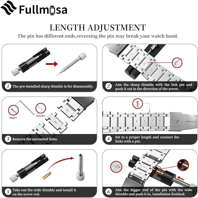 Fullmosa Bands Compatible with Apple Watch Band 45mm 44mm 42mm, Stainless Steel iWatch Band with Case for Apple Watch Series 9 8 7 6 5 4 3 2 1 SE3/2/1, Silver