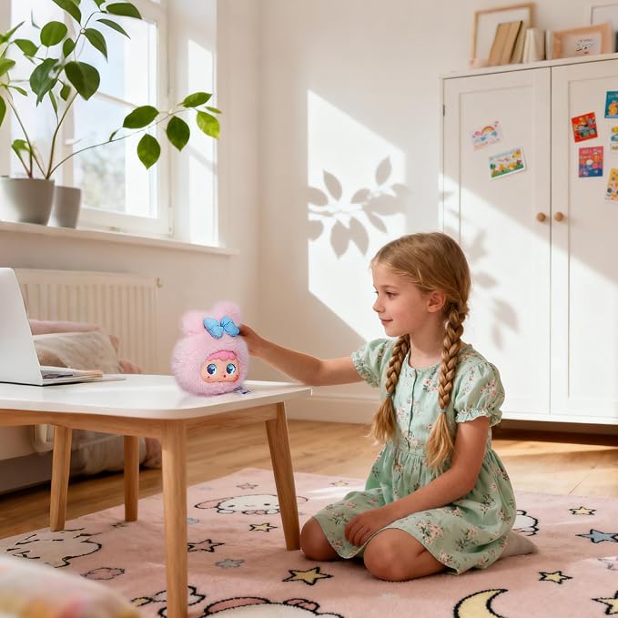 AI Smart Stuffed Animal with ChatGPT - Multilingual Emotional AI Companion Plush Toy, Interactive Learning Assistant & Memory Trainer for Kids 3+, Parental Control App with Chat Summary