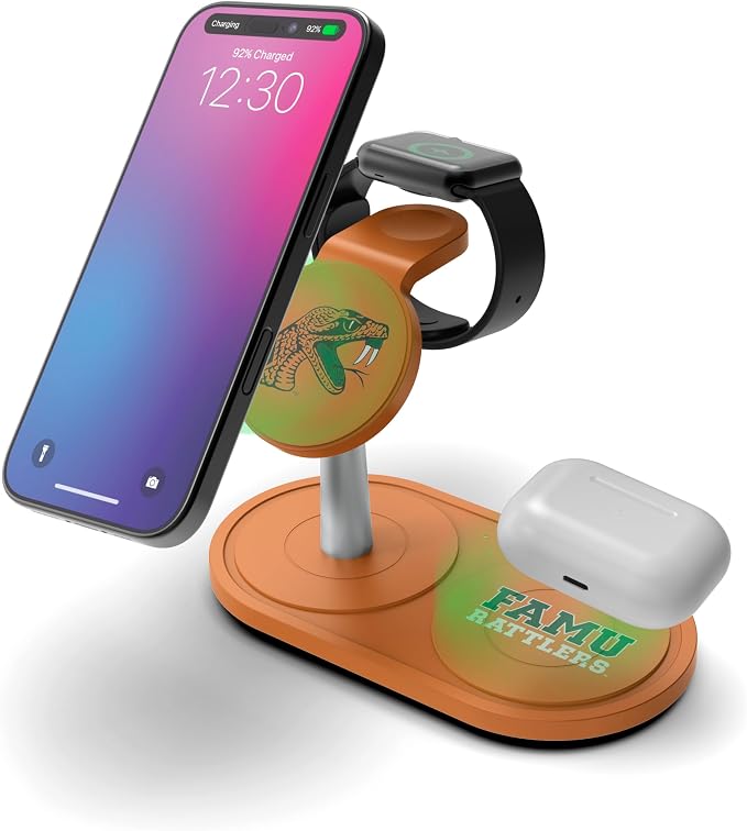 SOAR Collegiate 3-in-1 Wireless Charging Station