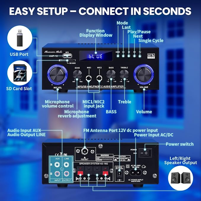 AMP10-Amplifier (Black (Classic))