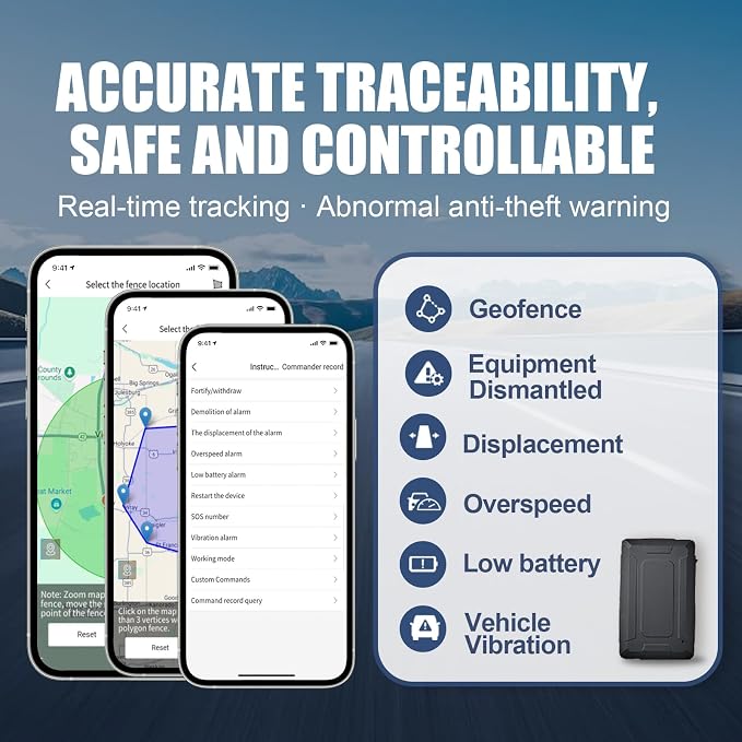 4G20 Mini GPS Tracker for Vehicles No Monthly Fee, Portable Real Time GPS Tracking Devices Hidden, Magnetic Location Tracker, Trip History, GeoFence, Speeding Alerts (SIM Card not Included)