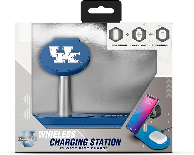 SOAR Collegiate 3-in-1 Wireless Charging Station