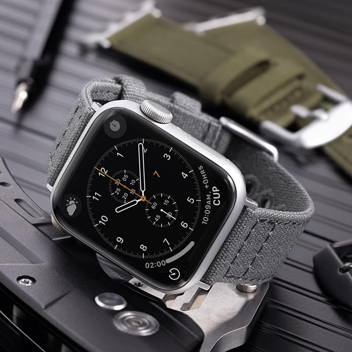 Archer Watch Straps - Canvas Straps for Apple Watch