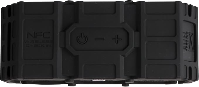 Altec Lansing LifeJacket - Waterproof Bluetooth Speaker, Wireless & Portable Speaker for Travel & Outdoor Use, 30 Hour Playtime & 50 Foot Range, Black