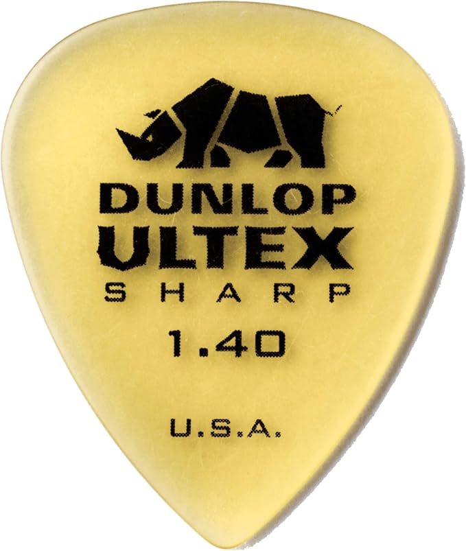 Jim Dunlop Ultex® Sharp Pick 1.4MM - 6 Pack