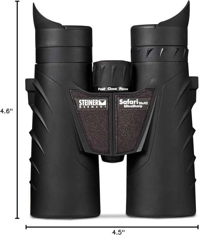 Steiner Safari UltraSharp Binoculars Compact Lightweight Performance Outdoor Optics, 10x42