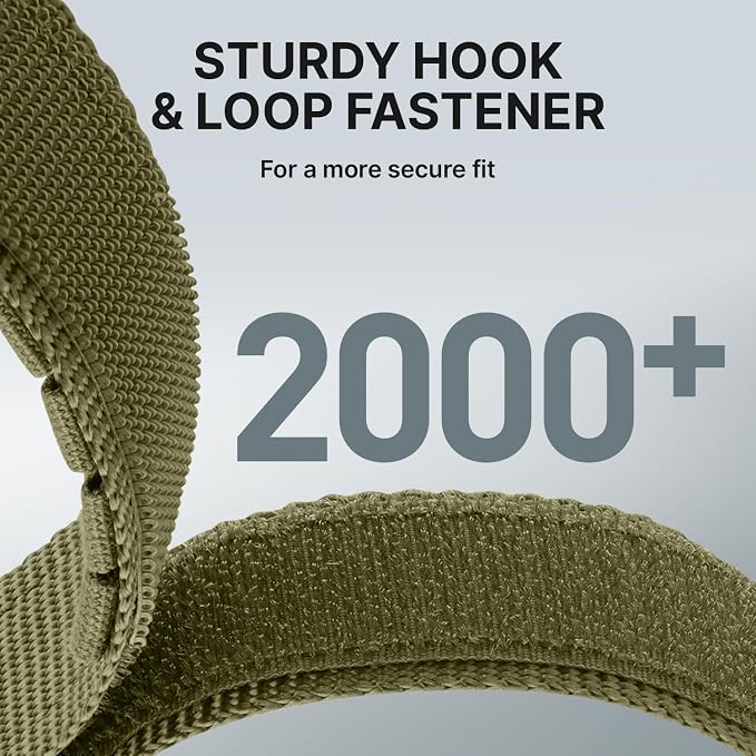 Bandletic Compatible with Garmin Instinct 2 3 Watch Bands, Rugged Tactical Nylon for Fenix 8 47mm/7/6 Pro/5 Plus, Quick Fit 22mm Strap Fit for Forerunner 970/965/955/945/Approach S70/S62/S60/Quatix